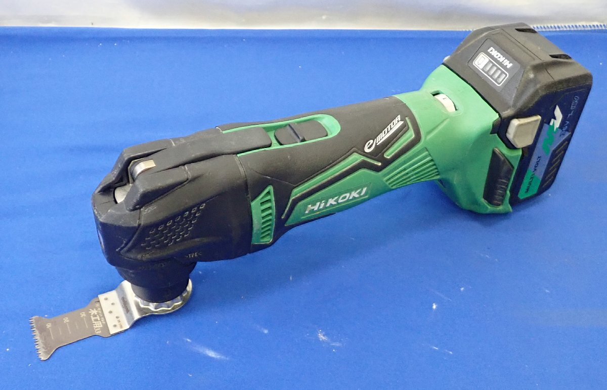 ◎ HiKOKI ハイコーキ コードレスマルチツール CV 18DBL 本体 バッテリー1個 電動工具 動作確認済み拍卖