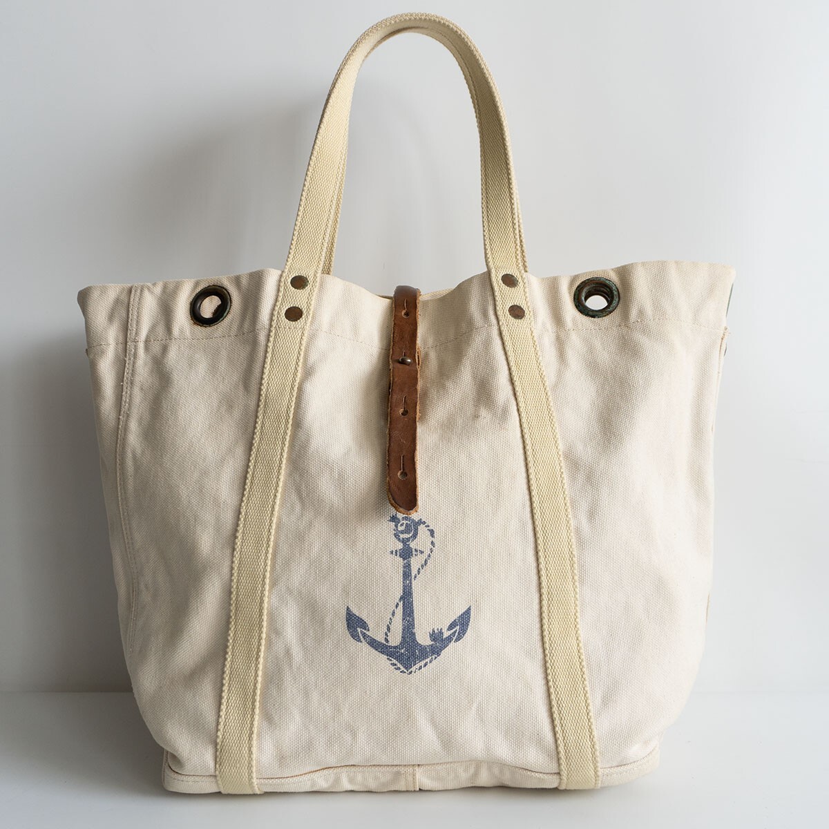 【希少 / イタリア製】RRL【キャンバス トートバッグ】ダブルアールエル 25090183拍卖