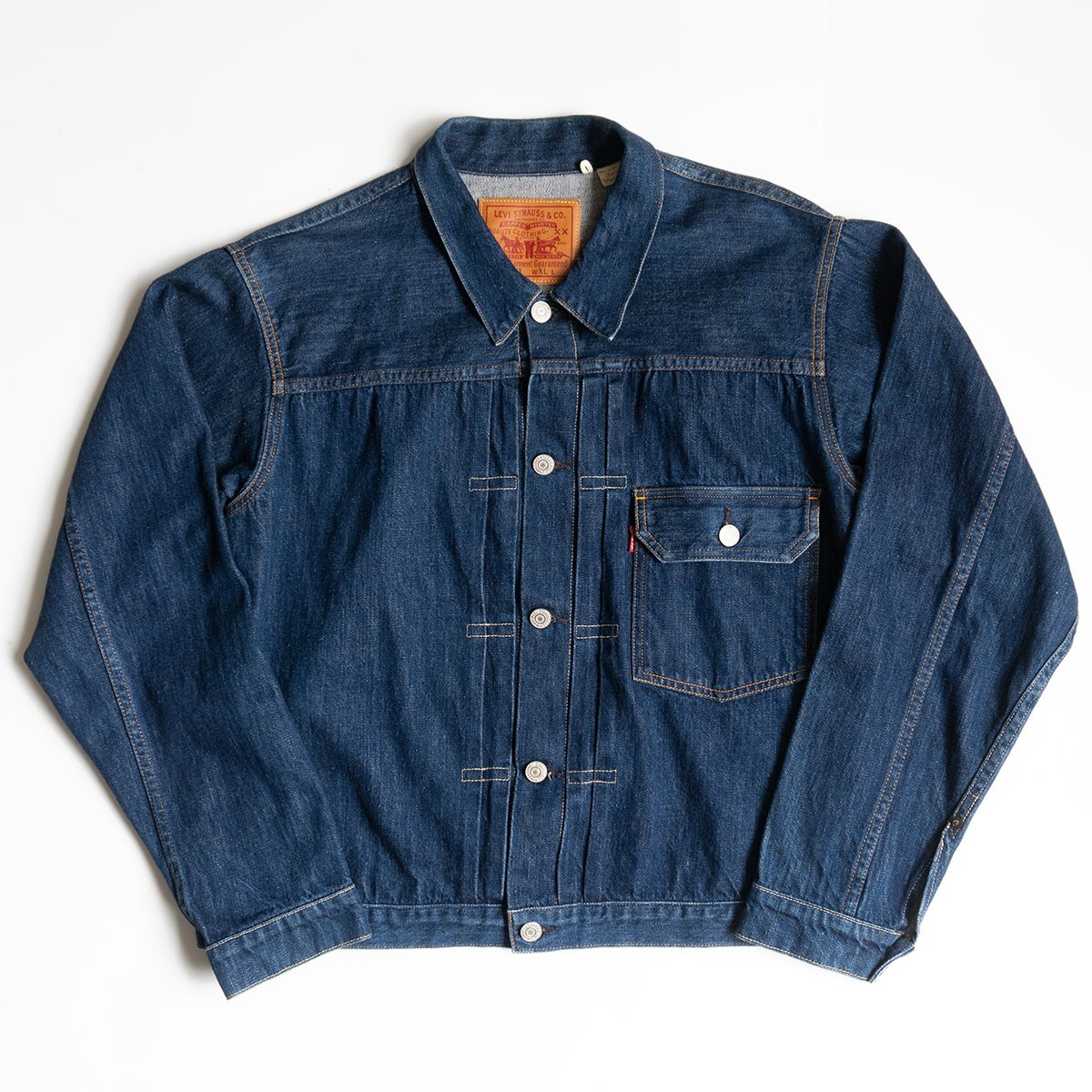 【アメリカ製/ビッグサイズ】 LEVI'S VINTAGE CLOTHING【506XX BIG E デニムジャケット】XL コーンデニム LVC リーバイス 25090831拍卖