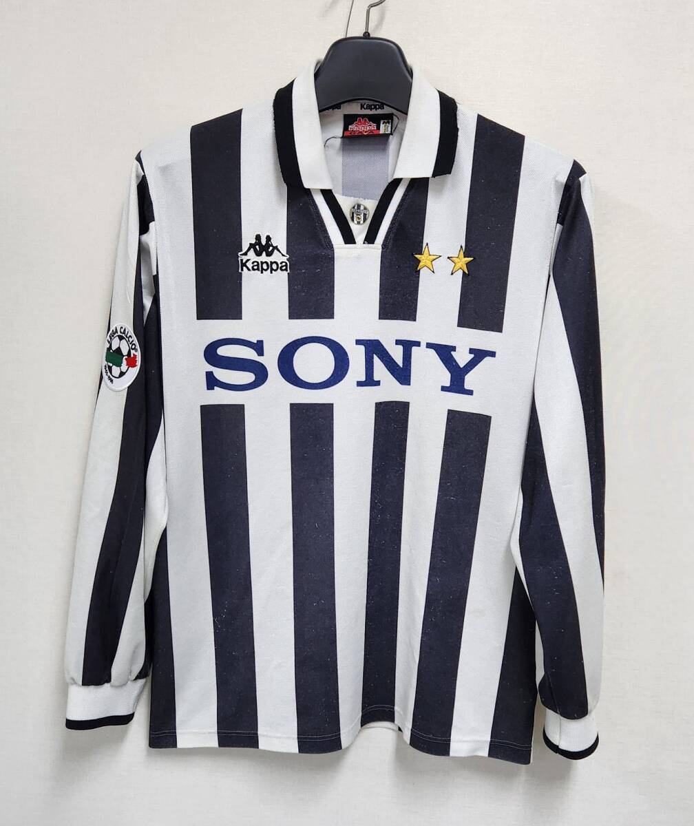 96-97ユベントス Juventus(H)#10 デル・ピエロ Del Piero 長袖 kappa正規 Serie A仕様 M拍卖