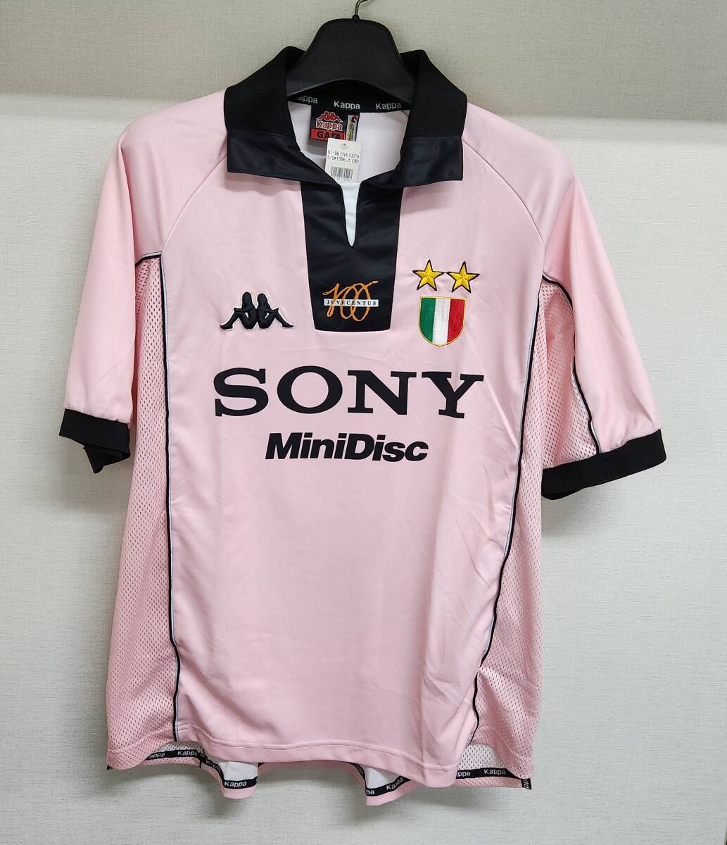 97-98ユベントス Juventus(A)#10 アレッサンドロ・デル・ピエロ DEL PIERO 半袖 100周年 セリエA仕様 L拍卖