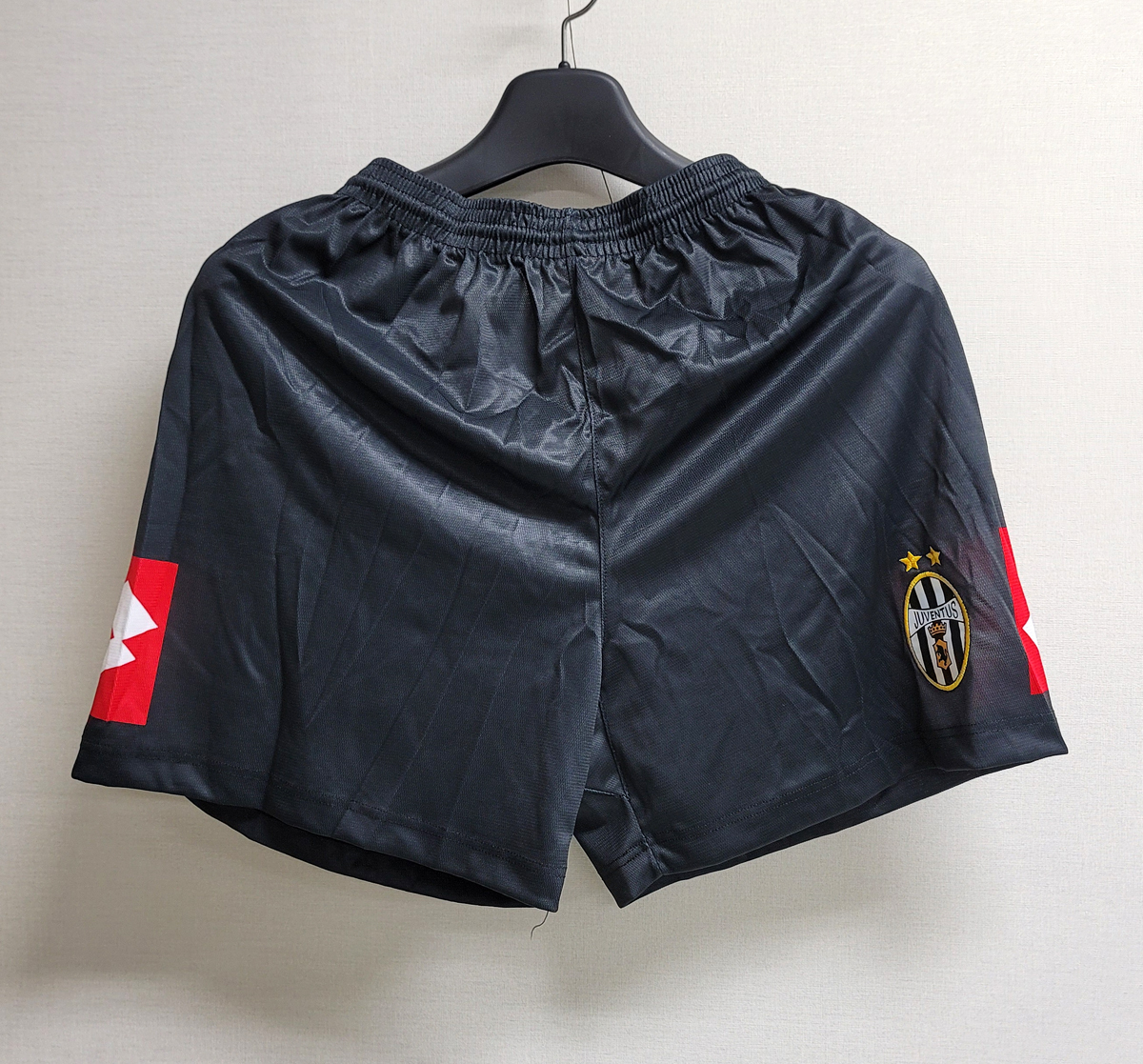 02-03 ユベントス Juventus FC(H)パンツ ショートパンツ 02-03 BNWT lotto正規 M拍卖