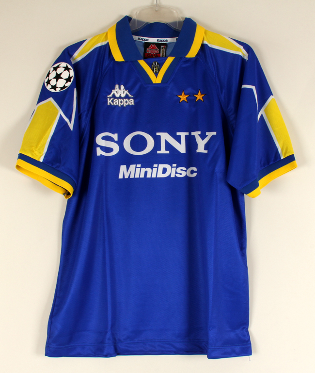96-97ユベントス Juventus(A)#10 デル・ピエロ Del Piero 半袖 kappa正規 UEFA CL仕様 XL拍卖
