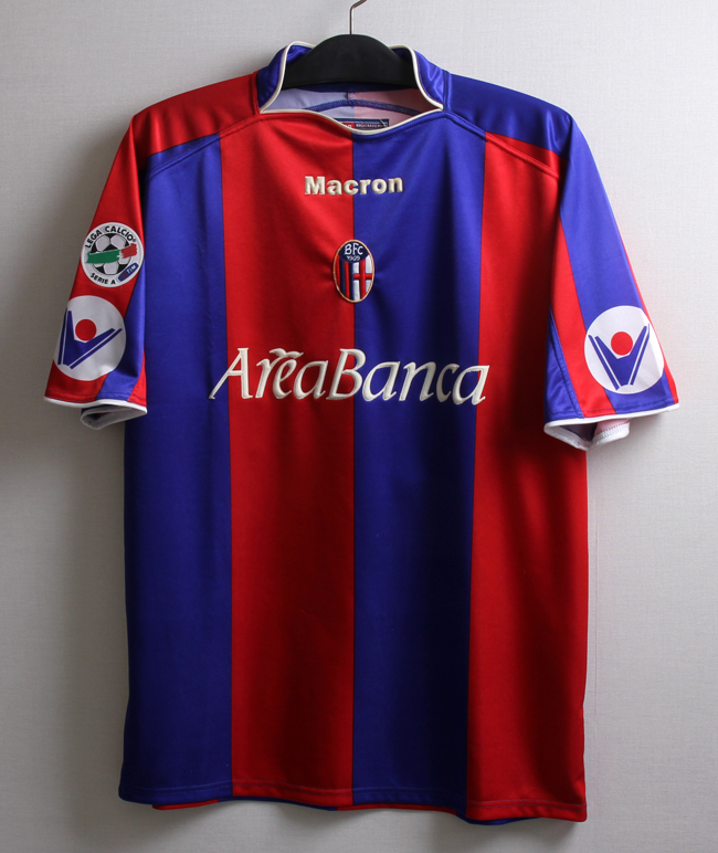 03-04 ボローニャ BOLOGNA BFC(H)#16 中田英寿 NAKATA 半袖 DIADORA正規 セリエA仕様 S拍卖