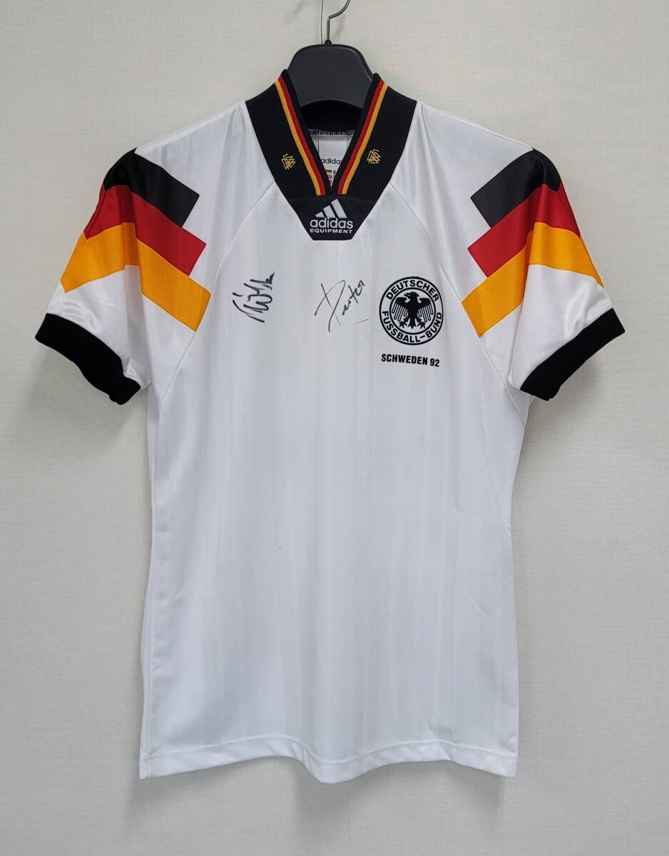 ユーロ92 ドイツ代表 DFB Germany(H)#18 ユルゲン・クリンスマン 半袖 Euro 1992仕様 S拍卖