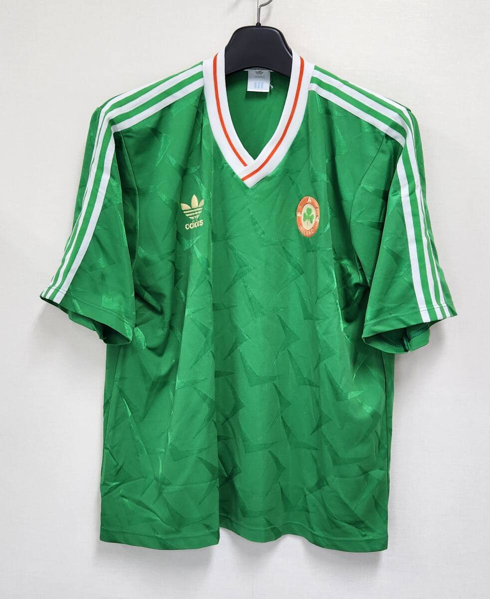 90-92 アイルランド(H) 半袖 adidas 42-44拍卖