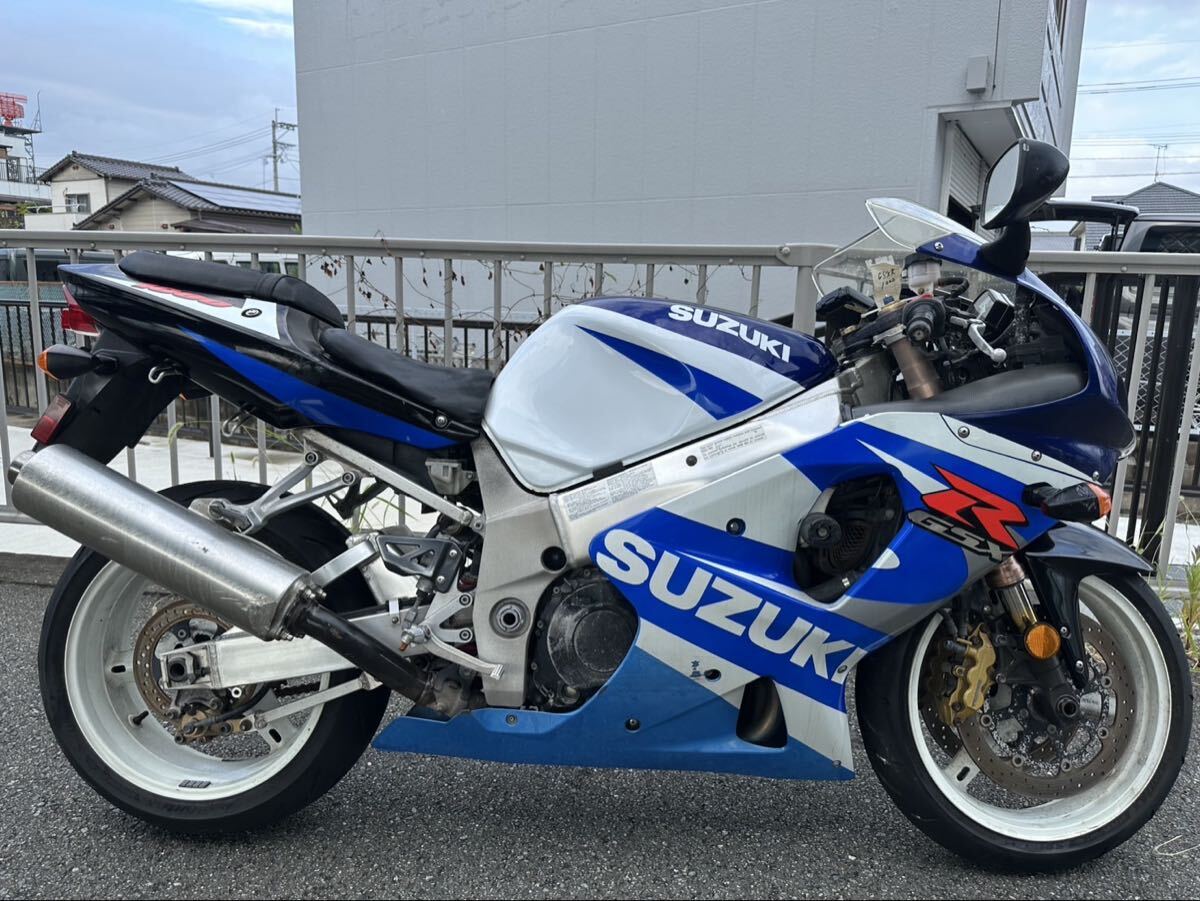 福岡発 GSX-R1000 JS1GT74 A612105191 倉庫内保管 走行距離50873キロ 鍵書類有り 2001年式拍卖