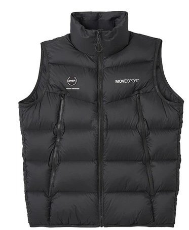 DESCENTE ムーブスポーツ ダウンベスト ST4FDJ03M BK00Lサイズ 拍卖