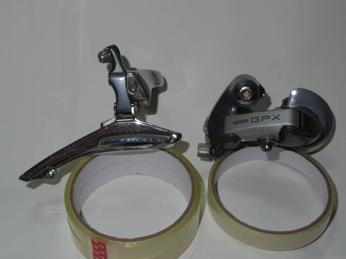 サンツアー SUNTOUR GPX 前後ディレーラーセット拍卖