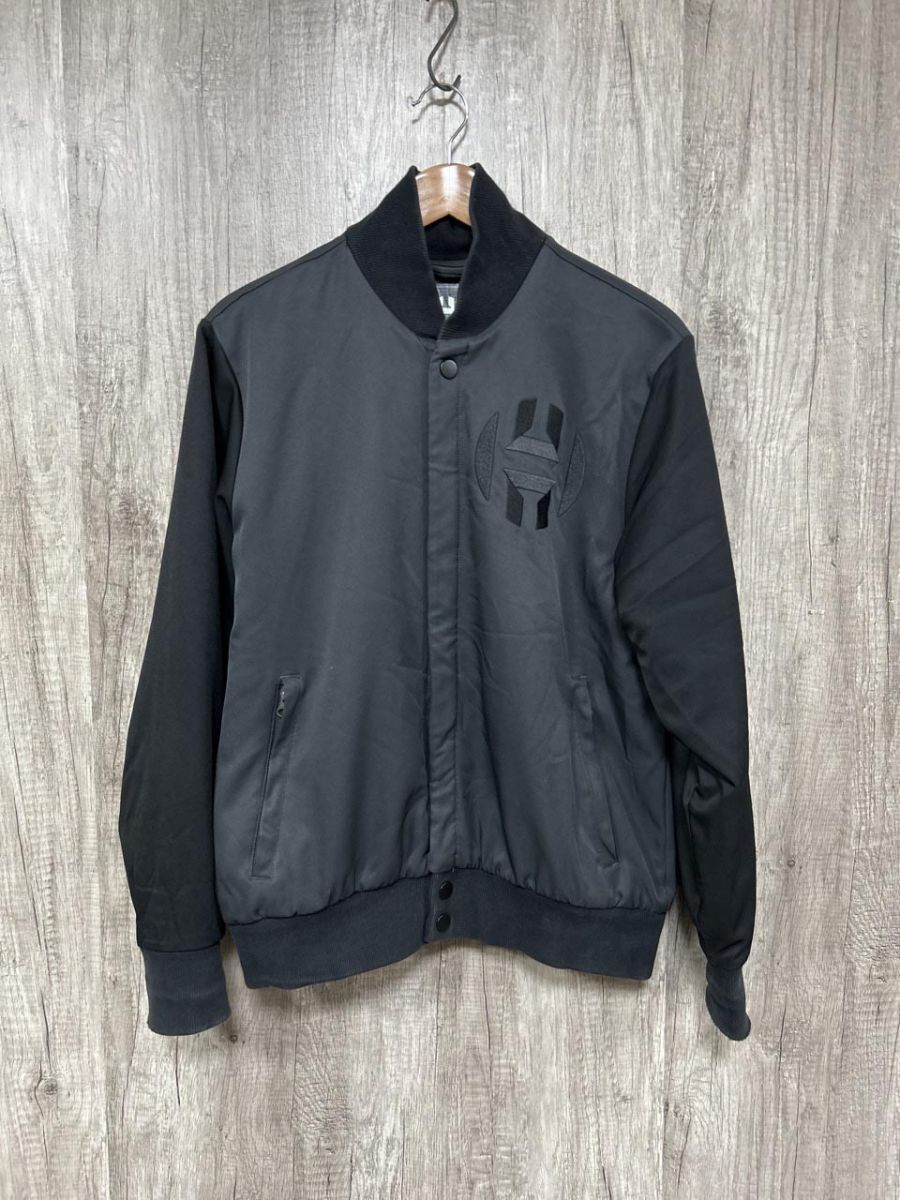 adidas アディダス ブルゾン トラック ジャケット sizeL/黒 ◆■◎ メンズ拍卖