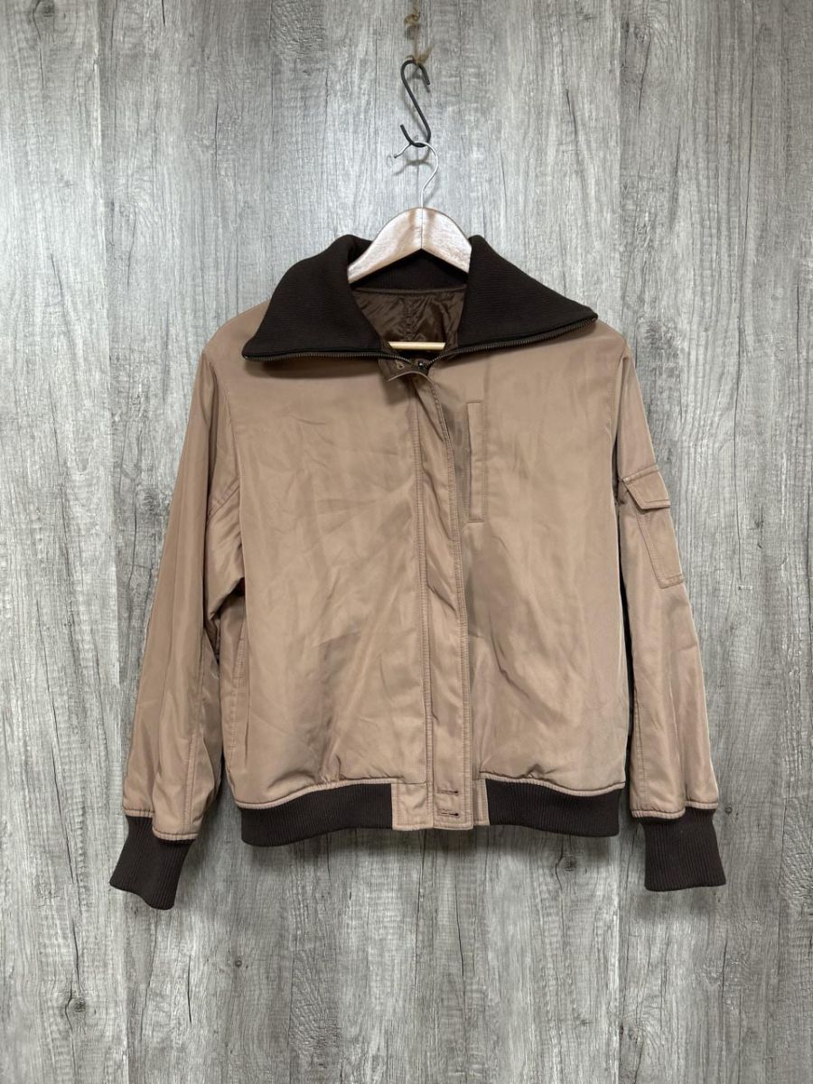 LOUNIE ルーニィ リバーシブル ブルゾン ジャケット size38/ブラウン ◇■ レディース拍卖