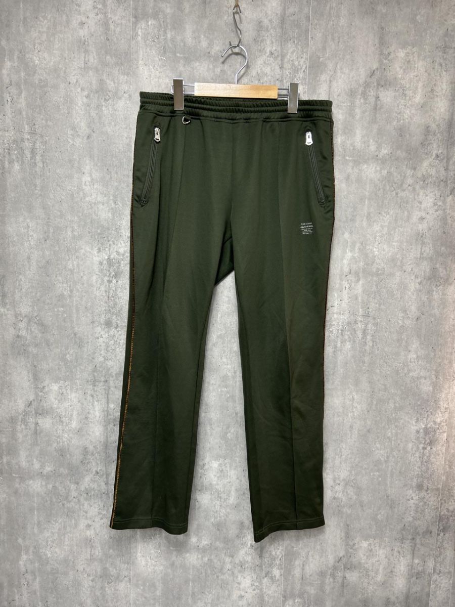 ネコポスOK CRIMIE サイドライン JERSEY PANTS パンツ sizeXL/カーキ ■■ メンズ拍卖