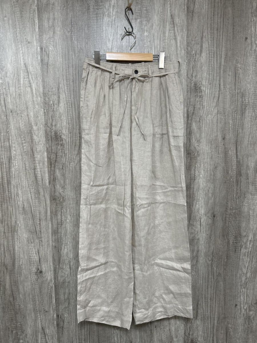 ネコポスOK 美品 MARKAWAR TRIPLE PLEATED EASY TROUSERS イージー パンツ size2/ベージュ ■◆◎ メンズ拍卖