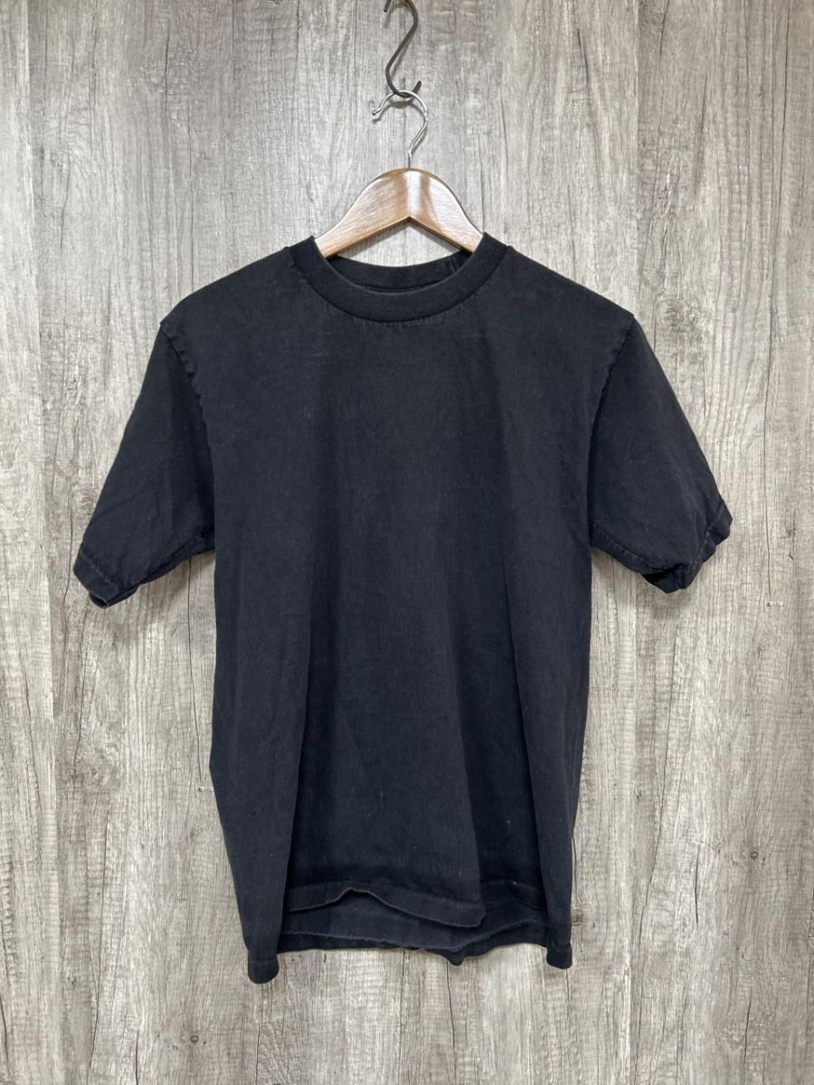 ネコポスOK POLO CLUB ポロクラブ 半袖 無地 シンプル Tシャツ sizeM/黒 ■◆ メンズ拍卖