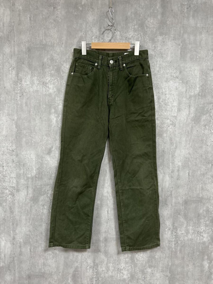 BIG JOHN ビッグジョン 日本製 デニムパンツ size73/カーキ ◆■ メンズ拍卖