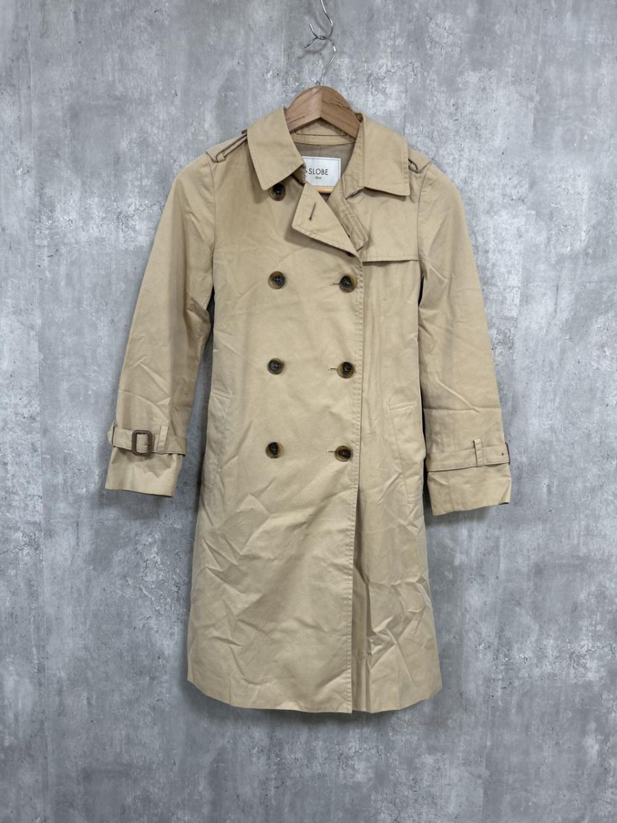 SLOBE IENA スローブイエナ トレンチ コート sizeS36/ベージュ ■◇ レディース拍卖