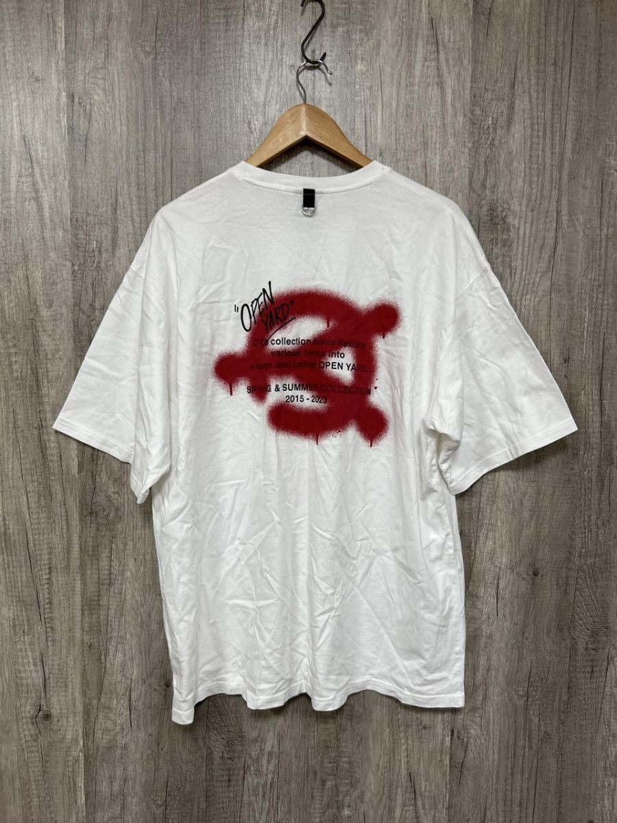 ネコポスOK OY バックプリント バックプリント Tシャツ size2/白 ■◆ メンズ拍卖