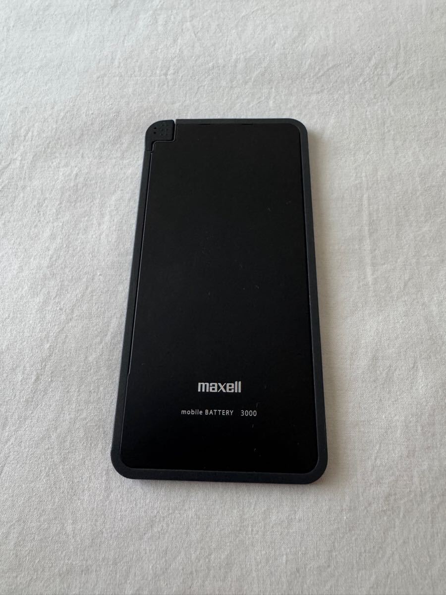 マクセル 薄型電池 MPC-RT3000BK 拍卖