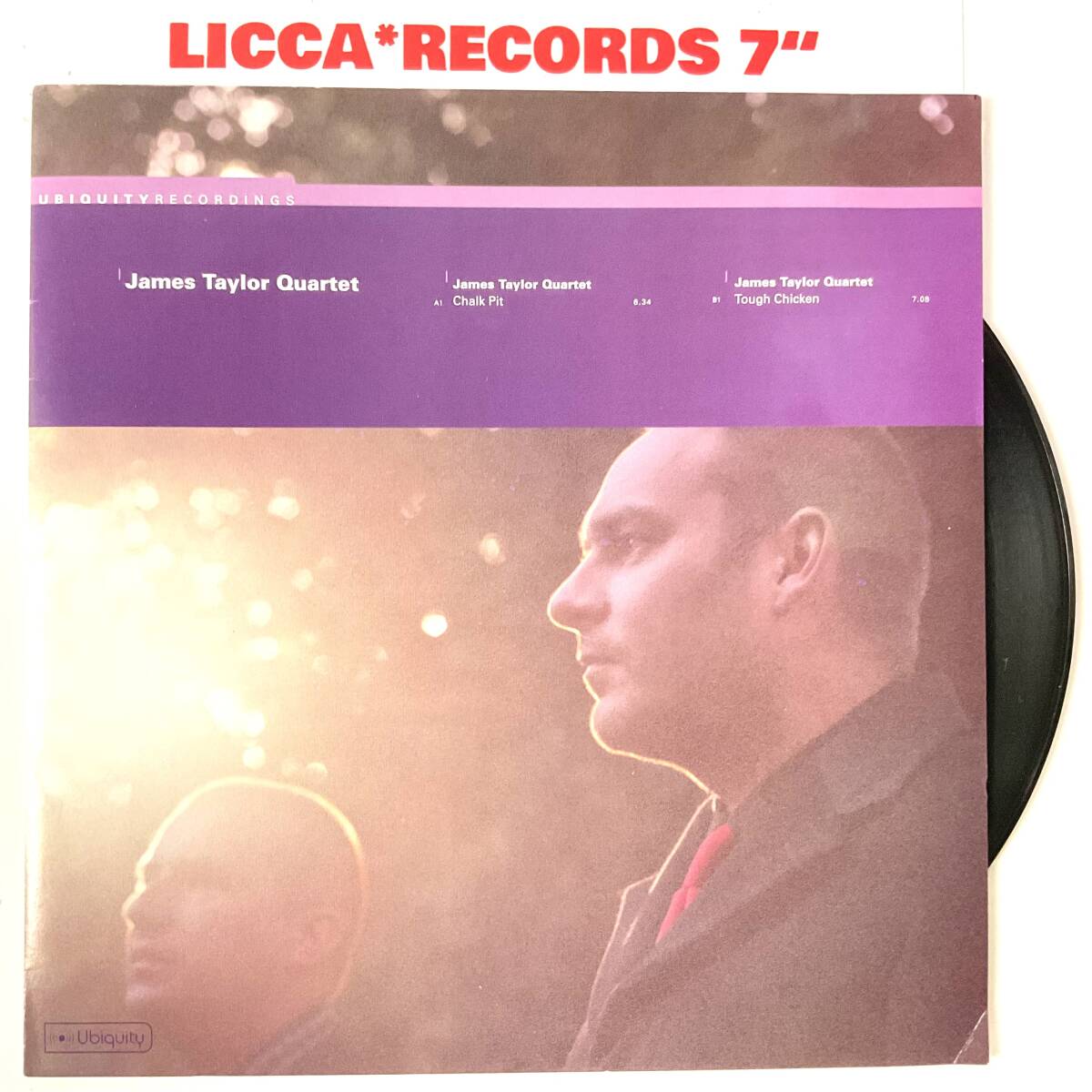 RARE 美盤 The James Taylor Quartet - Chalk Pit / Tough Chicken US 2001 ORIGINAL 7“ EPレコード LICCA*RECORDS LE503171拍卖