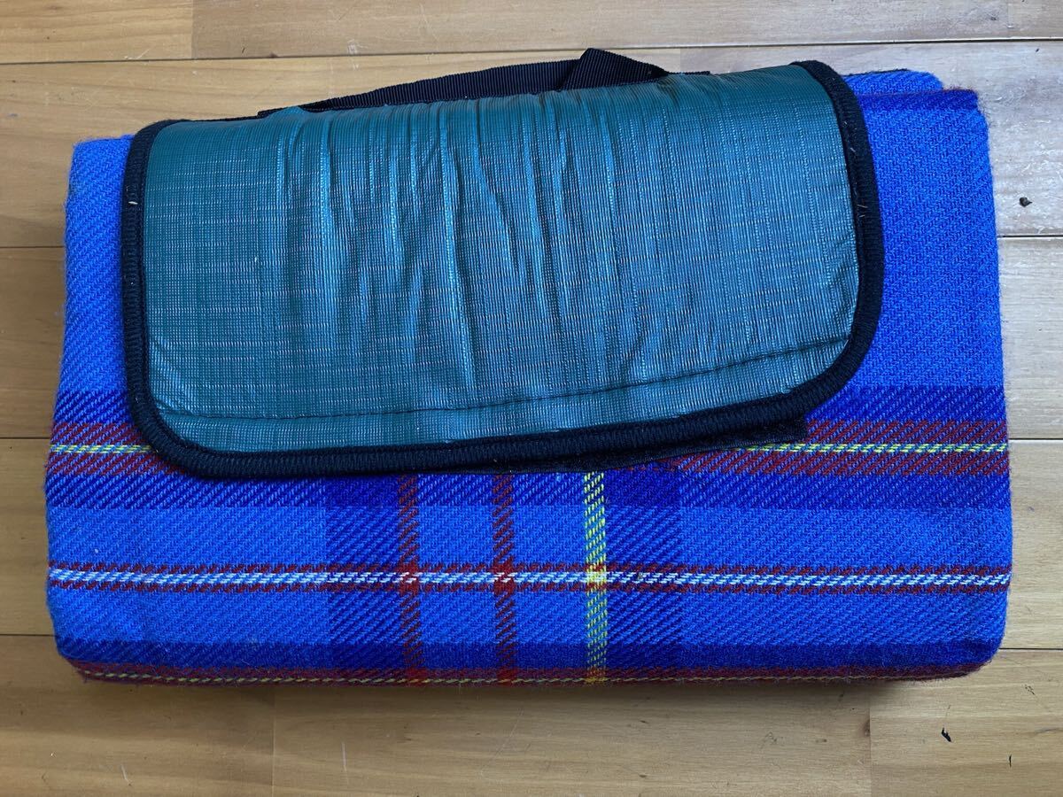 アクリル レジャーシート 大判 チェック拍卖