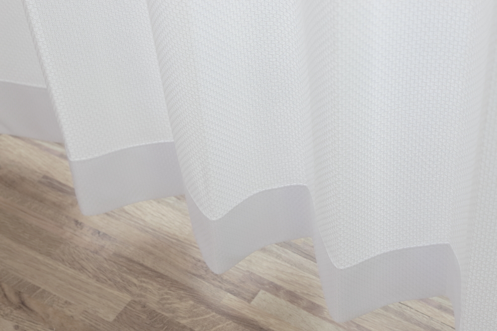 新品 外から見えにくい遮像レースカーテン 幅100㎝ 丈133cm(2枚組) LC-RCN107 送料込み(一部地域を除き)拍卖