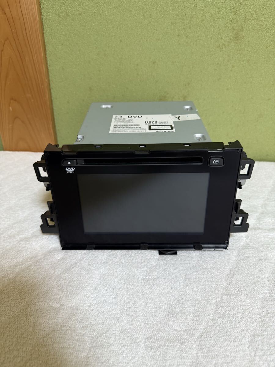 ★新車外し★ マツダ 純正 KE2FW KE5FW CX-5 カーナビ ユニット マルチ ディスプレイ DVD K070-669G0 KA087 MD4384 46 G46E 66 9C0 F K2352拍卖