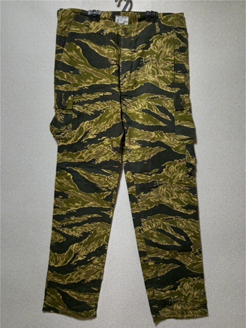 ザ リアルマッコイズ The REAL McCOY MFG. タイガーストライプ カーゴパンツ REGULAR X-LARGE拍卖
