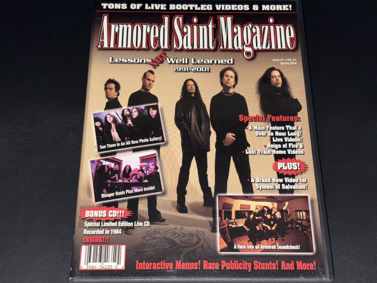 Armored Saint / Lessons Not Well Learned 1991-2001 dvd+cd拍卖