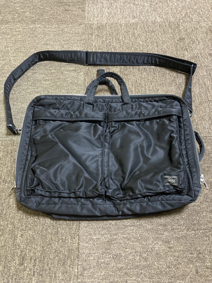 【中古】ポーター タンカー PORTER TANKER 3WAY BRIEFCASE 622-07460拍卖