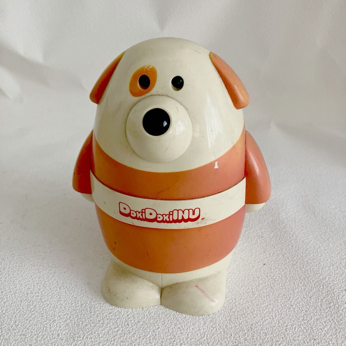e160-60 目覚まし時計 DokiDokiINU 昭和レトロ セイコー キャラクター時計 置き時計 動作未確認 犬拍卖