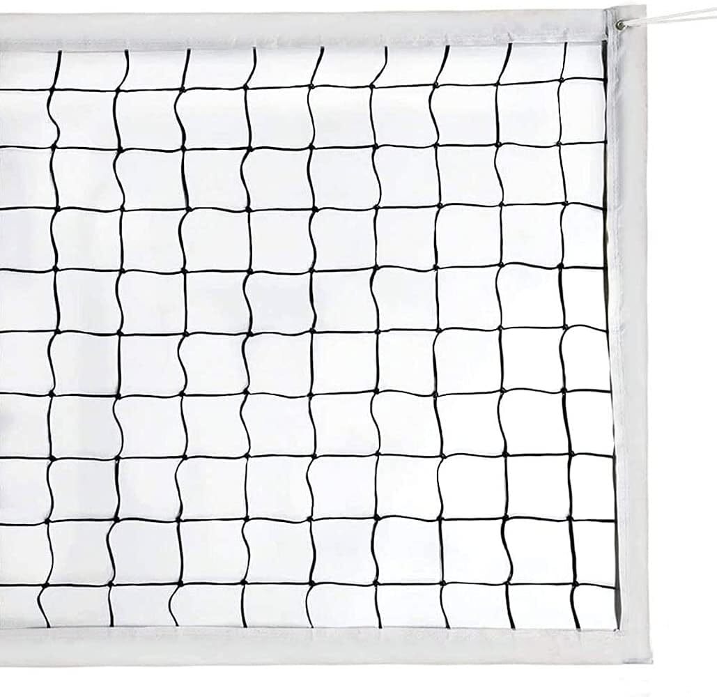 バレーボール用ネット 国際試合用の基準サイズ 収納ケース付き 取り付け簡単 9.5x1m拍卖