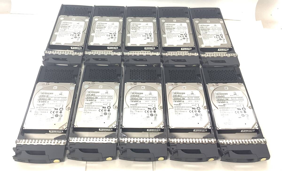 K7091930 SEAGATE 1.2TB SAS 2.5インチ HDD 10点 【中古動作品】071023拍卖