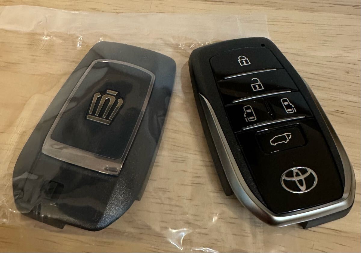 トヨタ クラウンヴェルファイア 純正スマートキーハウジング新品 40ヴェルファイア輸出仕様 クラウンスポーツ セダン アスリート拍卖