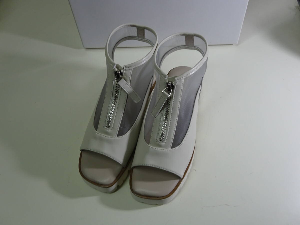 ATELIER BRUGGE アトリエブルージュ シアープーティ サンダル 未使用品 サイズM 日本サイズ23〜23.5cm拍卖