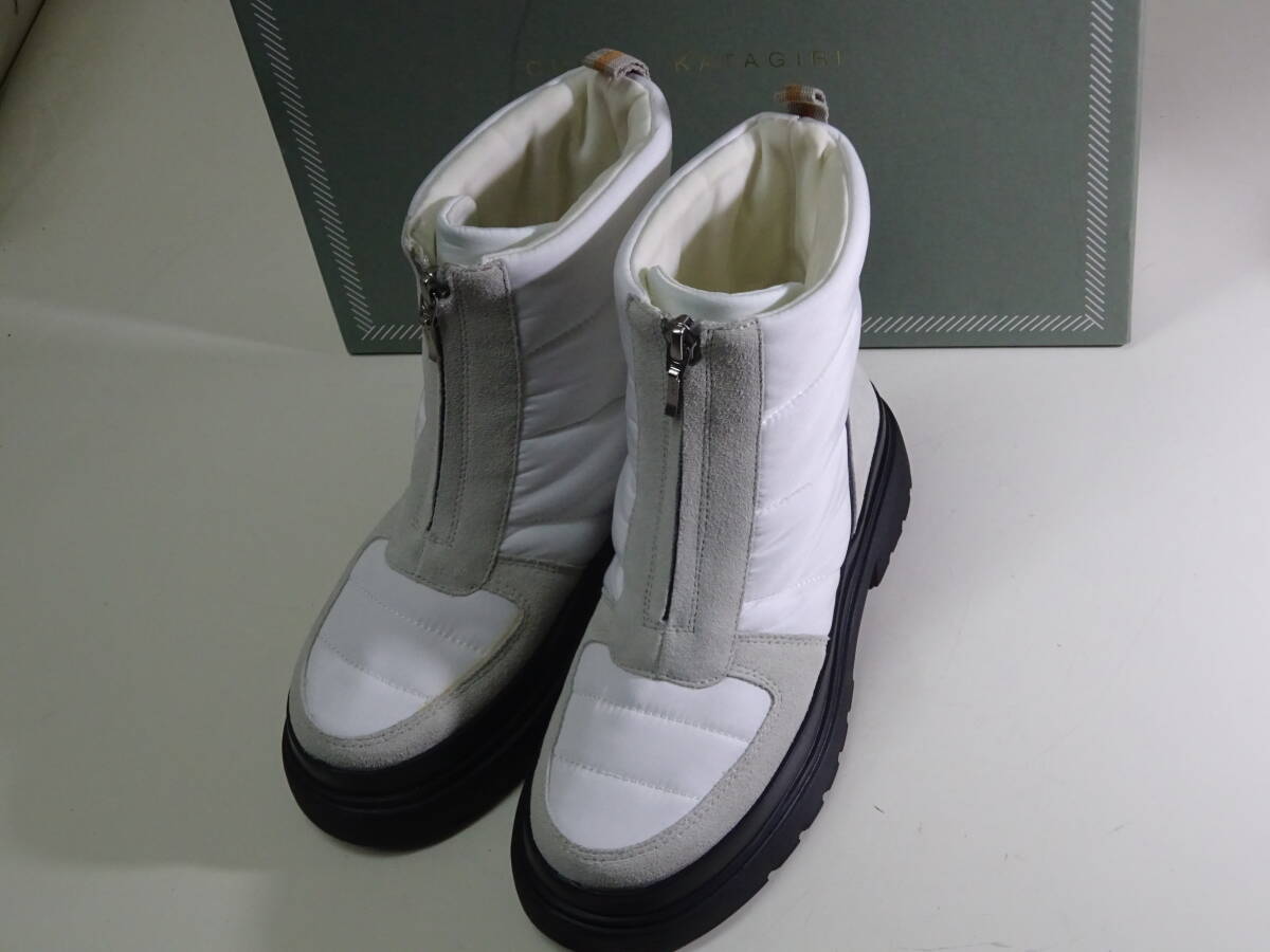 CHIAKI KATAGIRI チアキカタギリ レディース 厚底ショートブーツ 未使用品 サイズ35 日本サイズ22cm拍卖