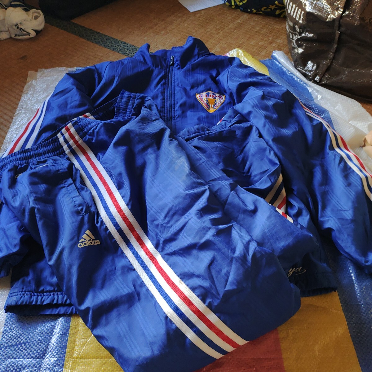 Japan Soccer College(ジャパンサッカーカレッジ) ウインドブレーカー上下拍卖