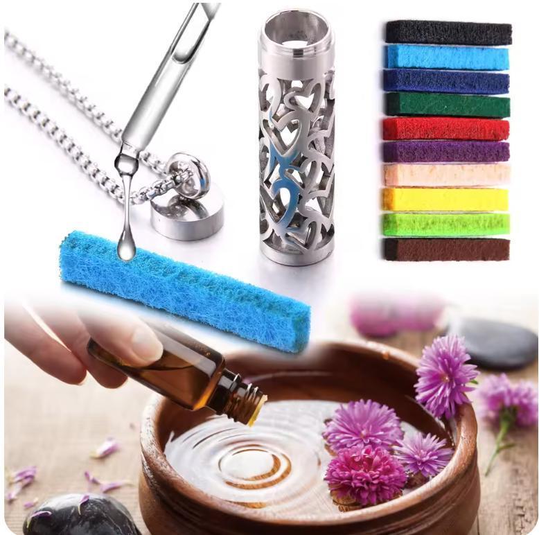 新品 香り漂うネックレス 縦型ストリップインセンスペンダントネックレス 男女兼用拍卖