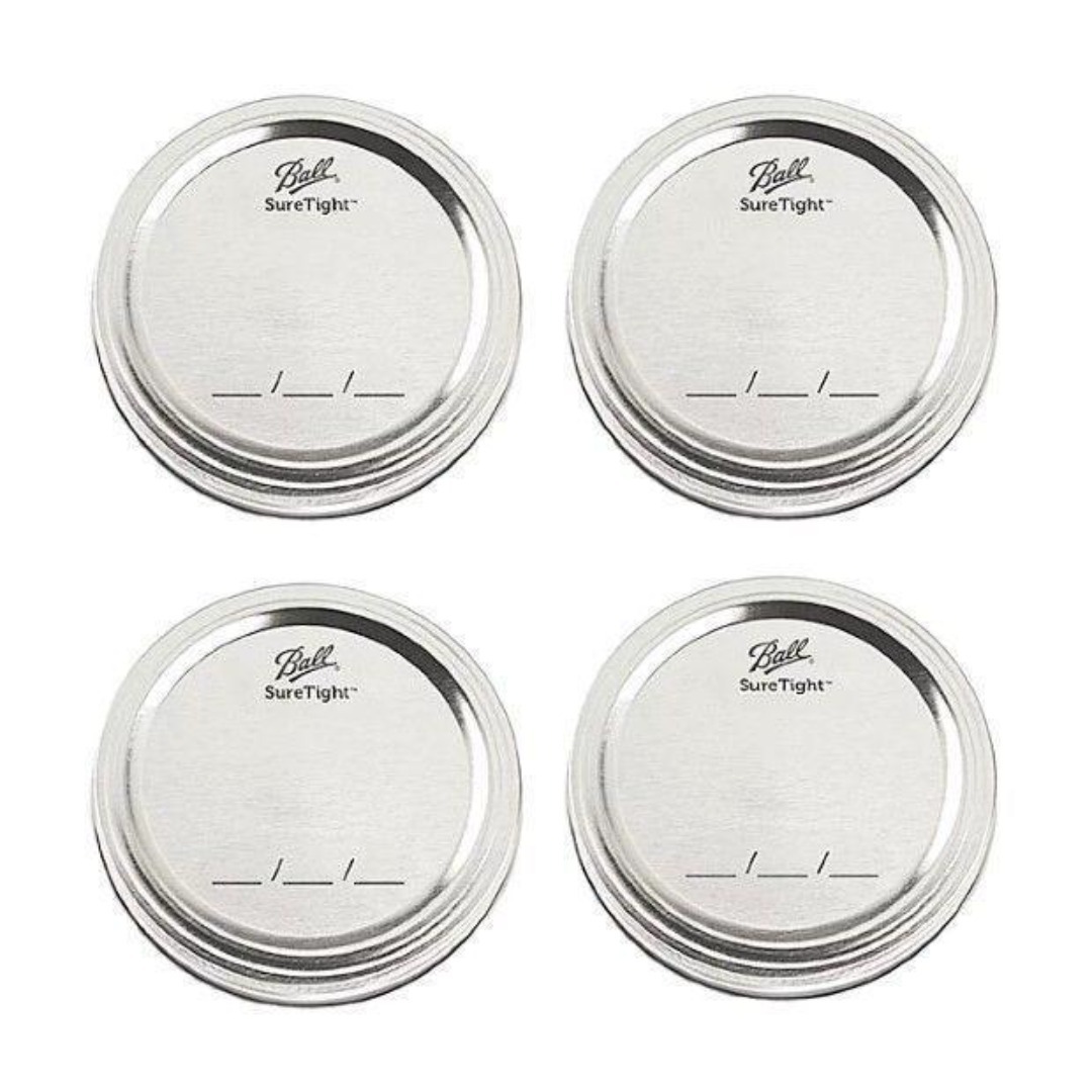 【訳あり品】Ball メイソンジャー ワイドマウス用 4個セット拍卖