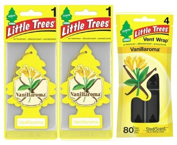 リトルツリー エアフレッシュナーバニラロマ 2枚 ・ヴェントラップ 1パックセット拍卖