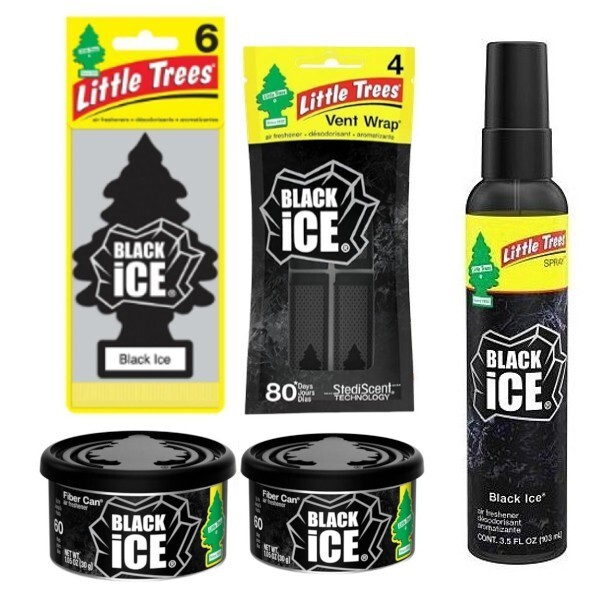 リトルツリー エアフレッシュナー ブラックアイス 4種類 セット拍卖