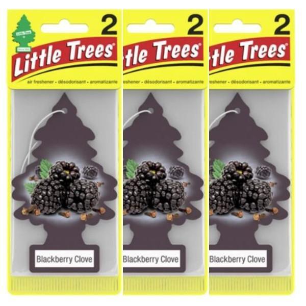 Little Trees ブラックベリークローブ2枚パック×3パック 6枚セット拍卖