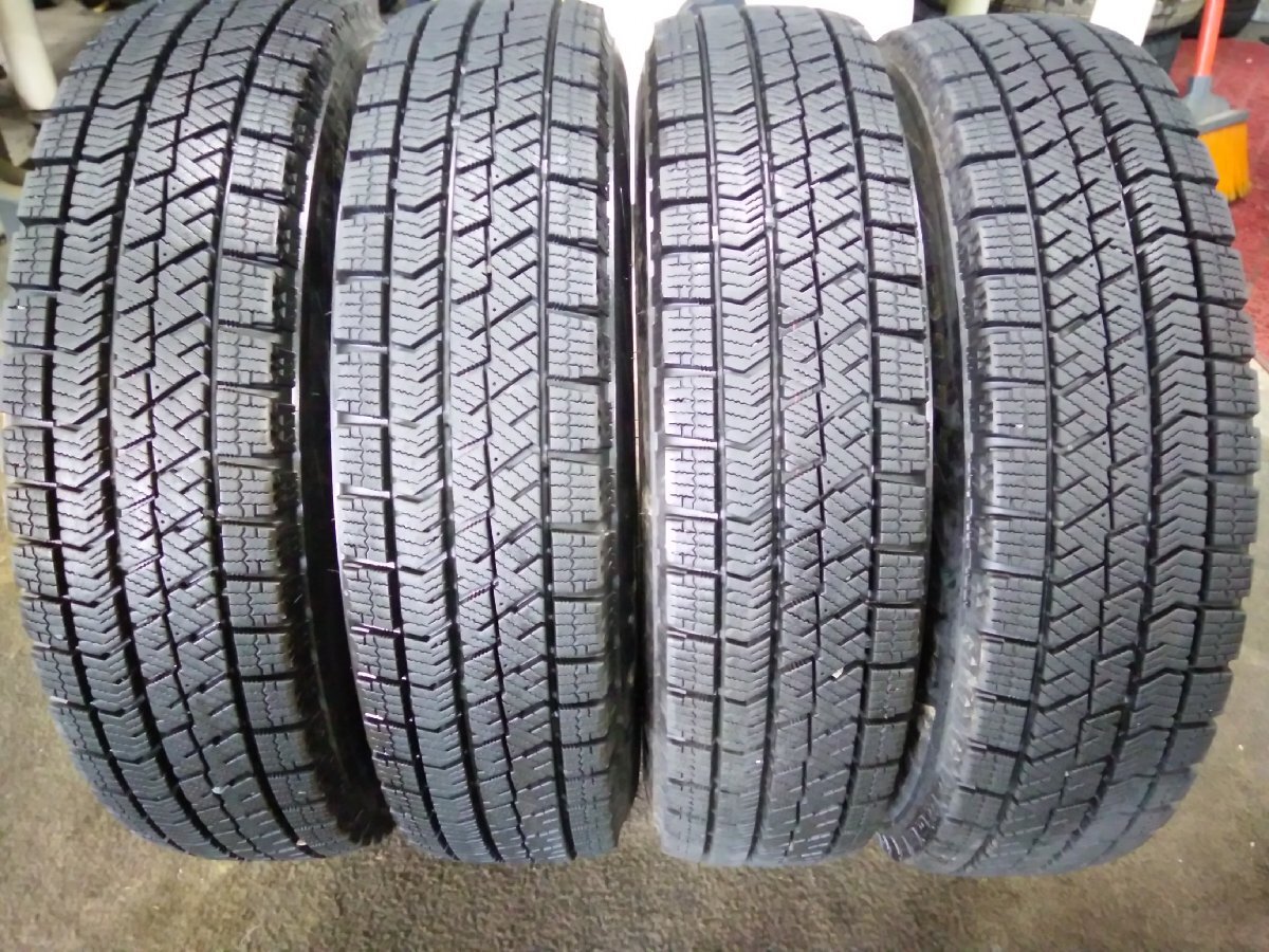 EH052■135/80R12 68Q 4本価格 BRIDGESTONE BLIZZAK VRX2 送料無料 冬 ’20年 6.4~6.8㎜ アルト ミラ キャロル ツイン拍卖
