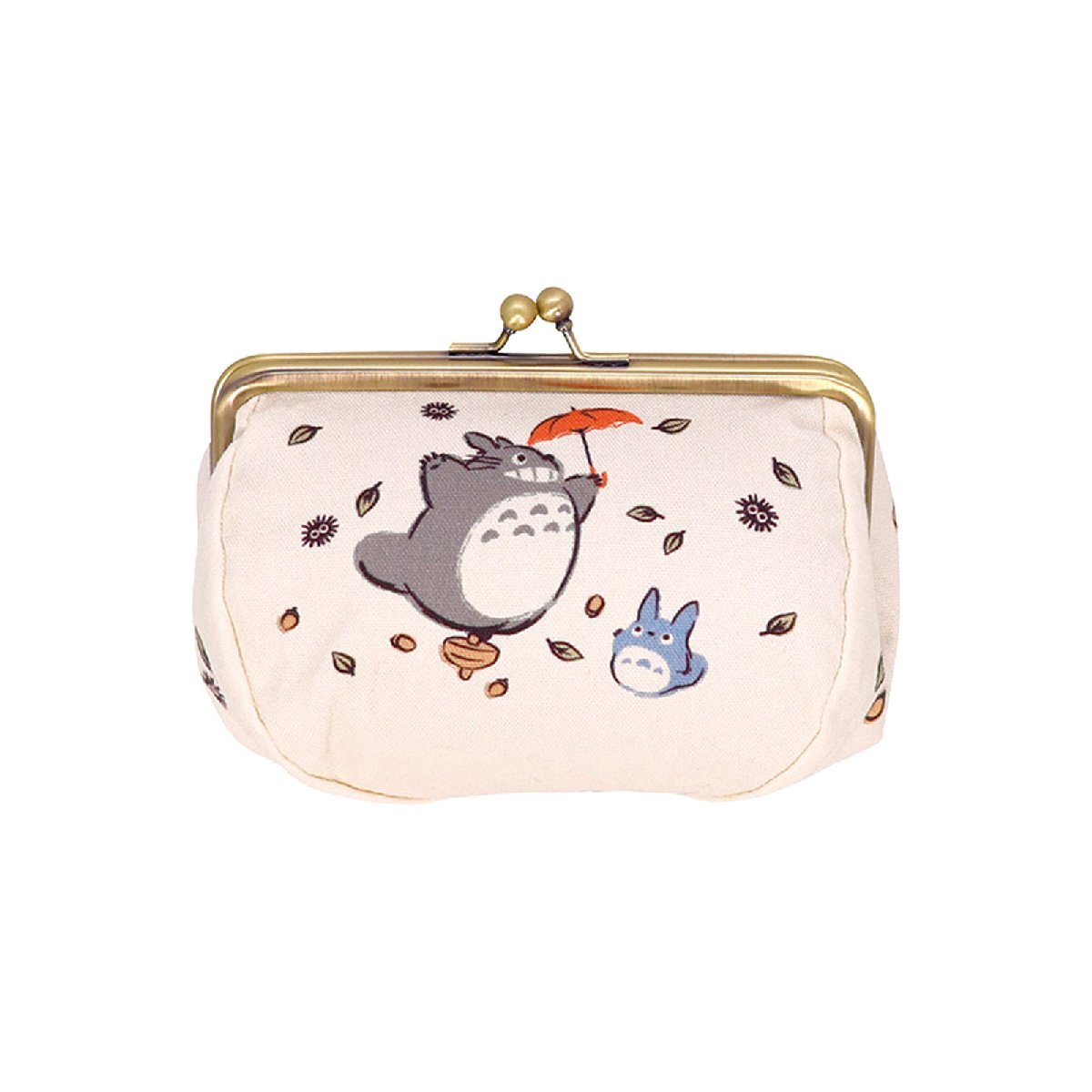 ジブリ となりのトトロ 飛び立つトトロ マチ付き口金ポーチ 【IR】拍卖