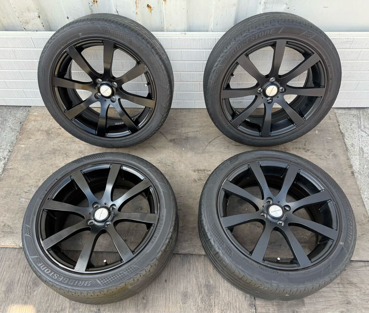MINI クラブマン クーパーS ABA-MM16 取外し 17インチホイールタイヤ 7.0J 4H PCD100 215/45R17 ブリヂストン 4本セット拍卖