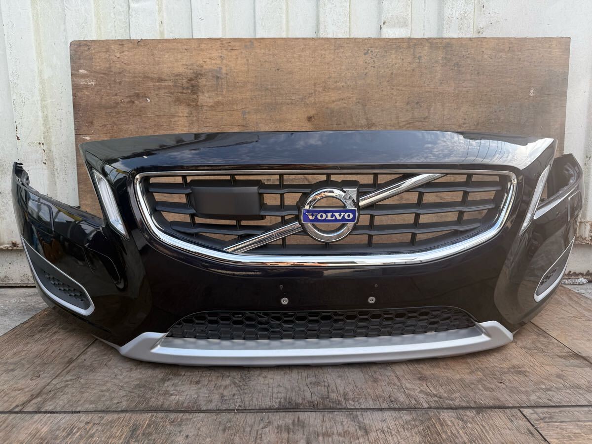 ボルボ V60 S60 純正 フロントバンパー グリル付 ブラック 後期型用 中古品拍卖