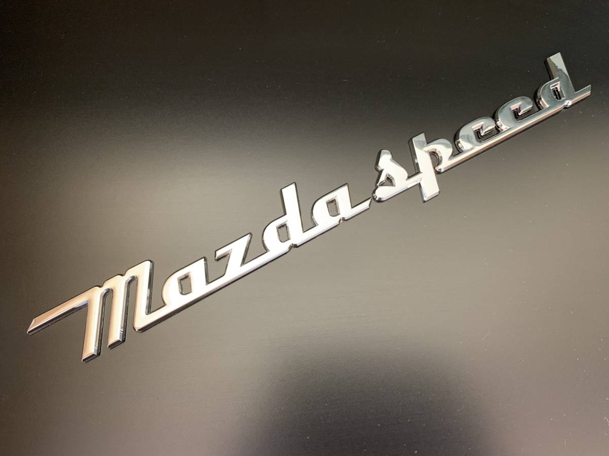 マツダスピード エンブレム☆マセラティタイプ アクセラ アテンザ デミオファミリア ロードスター CX-3 CX-5 CX-7 CX-8 RX-7 RX-8 MPV AZ-1拍卖