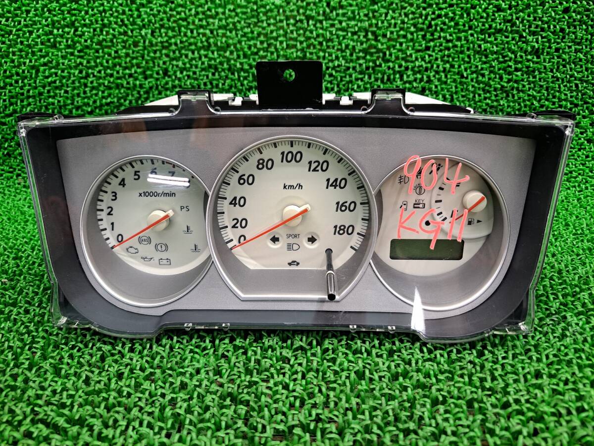 ★ 904 日産 ブルーバードシルフィ KG11 スピードメーター 計器 メーターパネル 速度計 走行距離不明拍卖