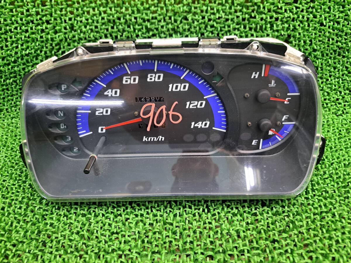 ★ 906 ダイハツ 純正 MAX マックス L950S スピードメーター 速度計 メーターパネル 計器 走行125802km 83010-97B19拍卖