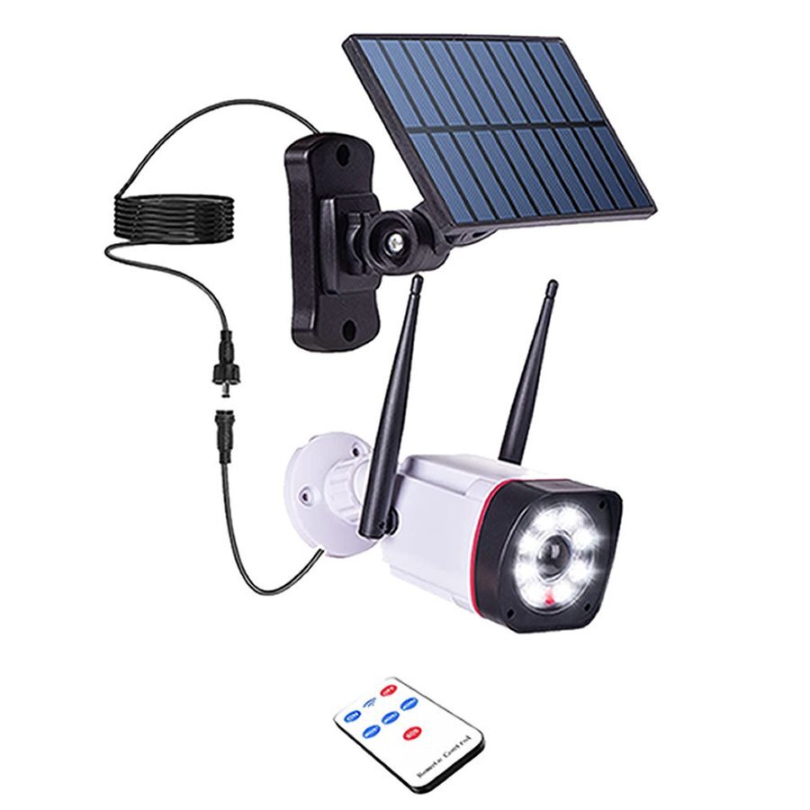 ソーラーライト センサーライト 分離型 5Mコード 防犯 防災 LED リモコン付 防犯カメラ風 屋外 玄関 駐車場 庭 ダミーカメラ拍卖