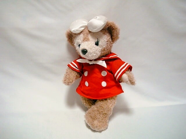 ●シェリーメイ ぬいぐるみ●赤いセーラー服 マリン●ディズニー●座高約30㎝●拍卖